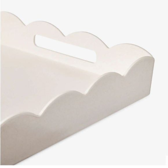 Jllian Harris Scalloped Serving Tray Jillian Harris X Life At Home Joe Fresh - Picture 3 of 3